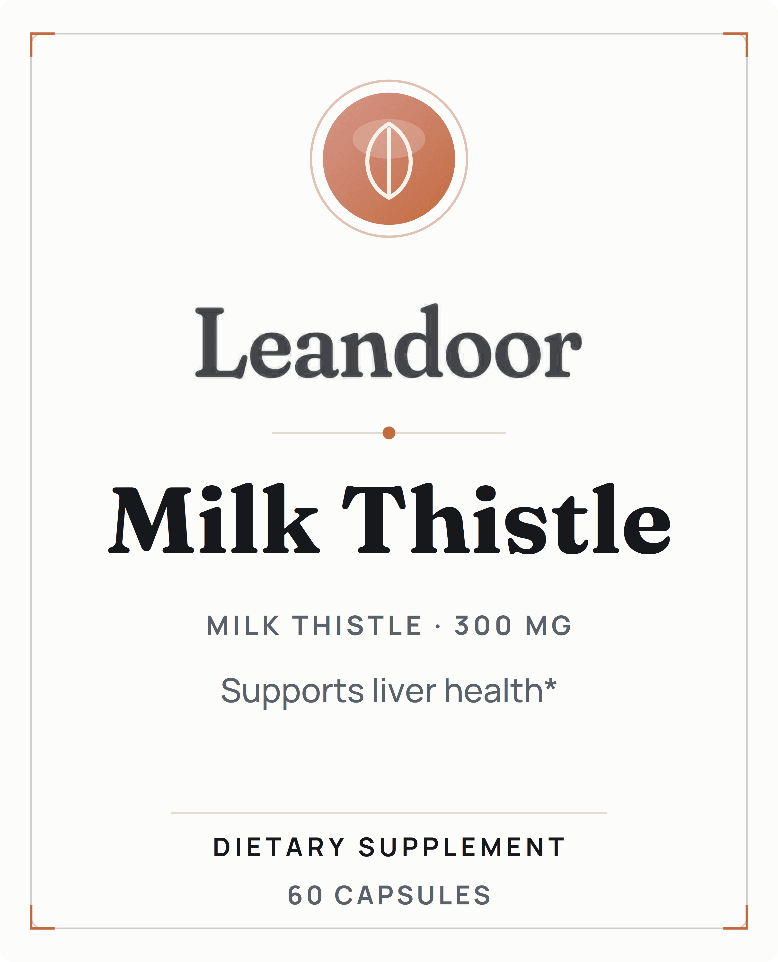Leandoor Milk Thistle · 60