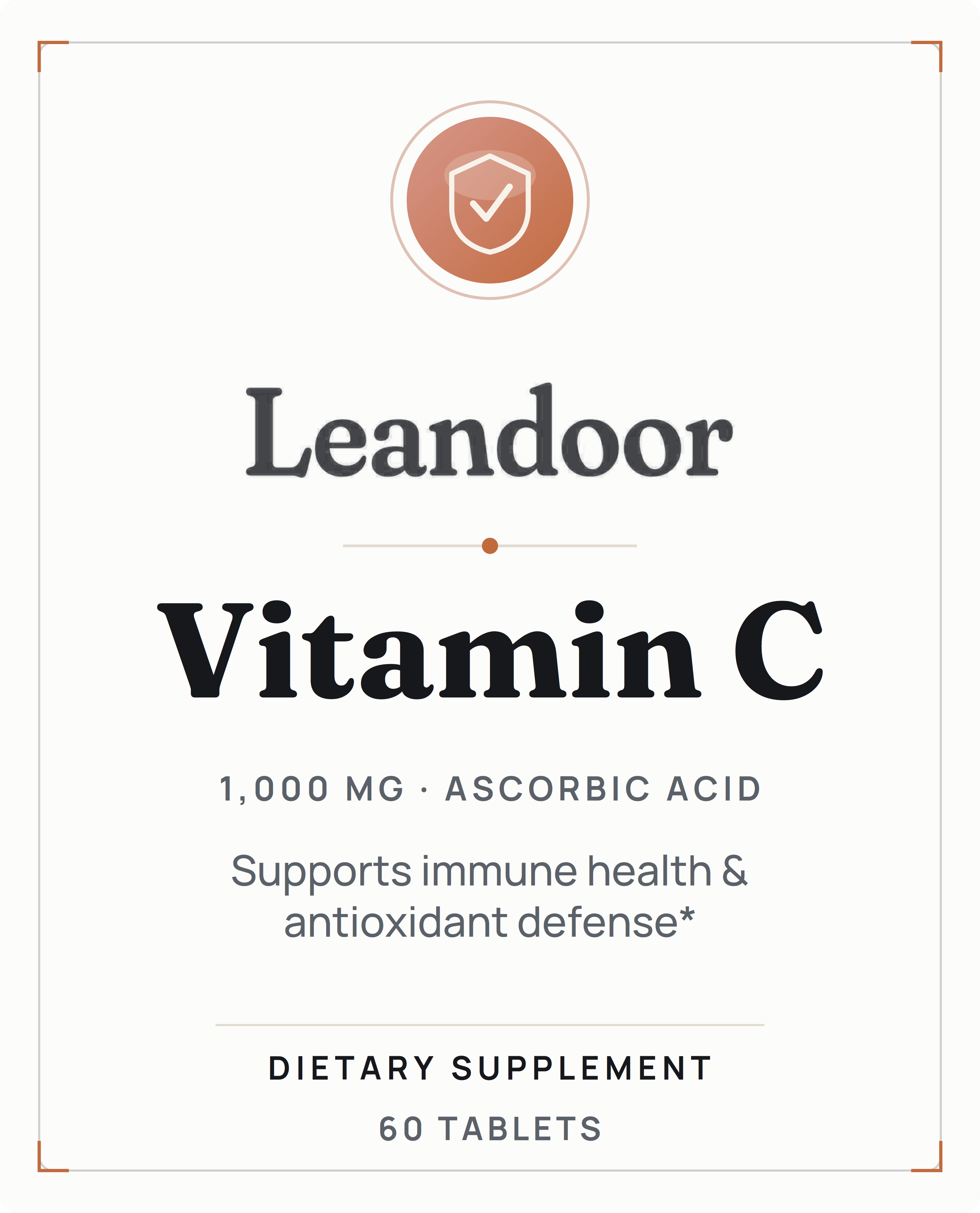 Leandoor Vitamin C · 60