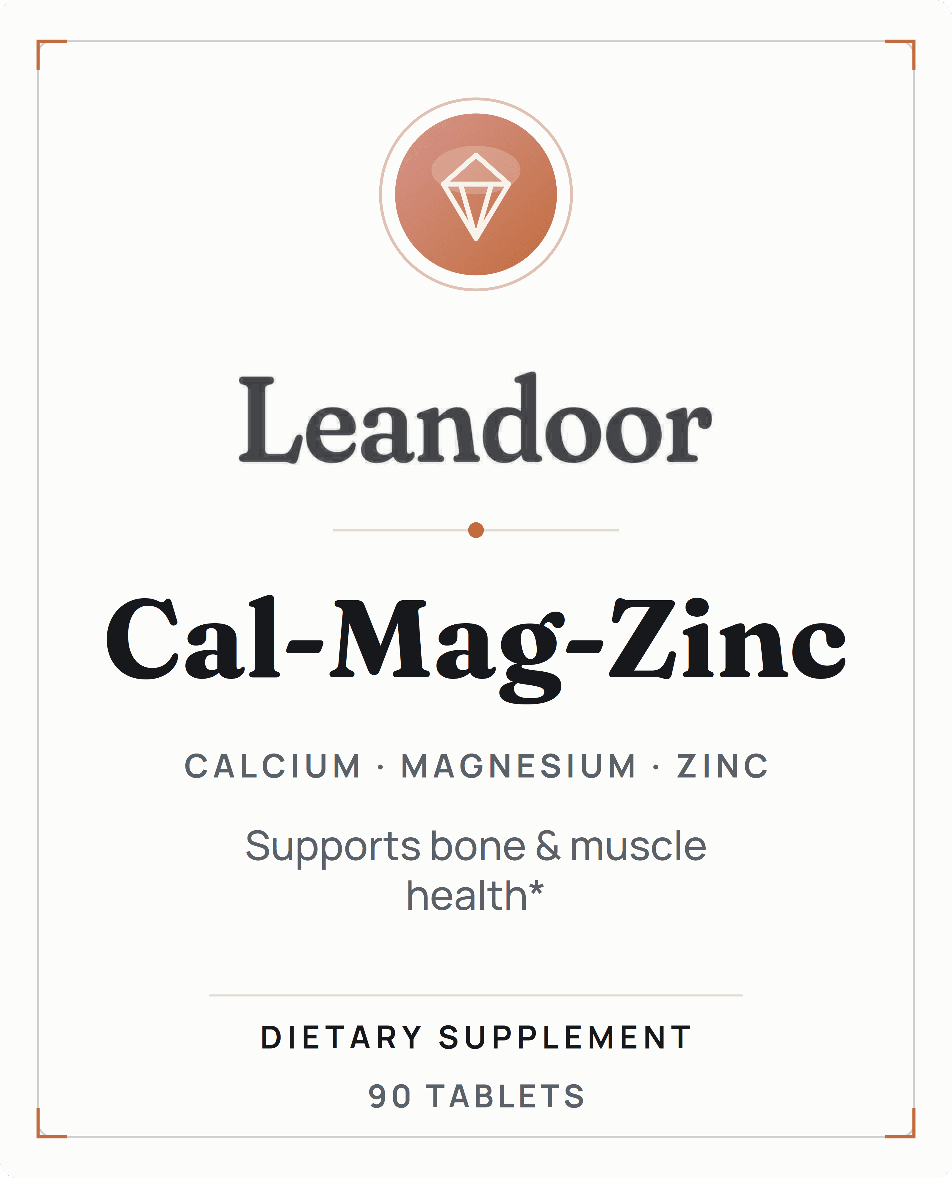 Leandoor Cal-Mag-Zinc · 90