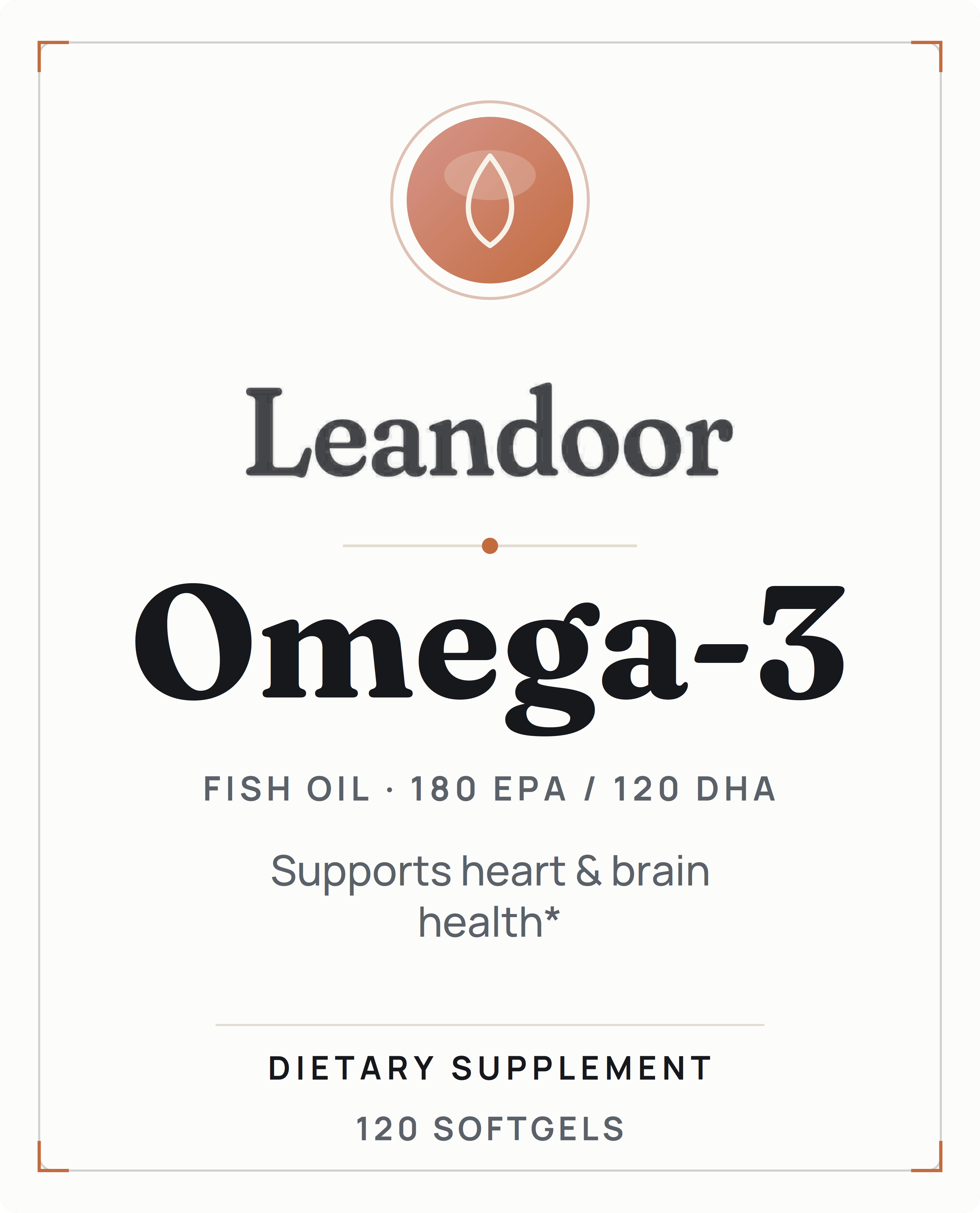 Leandoor Omega-3 · 120