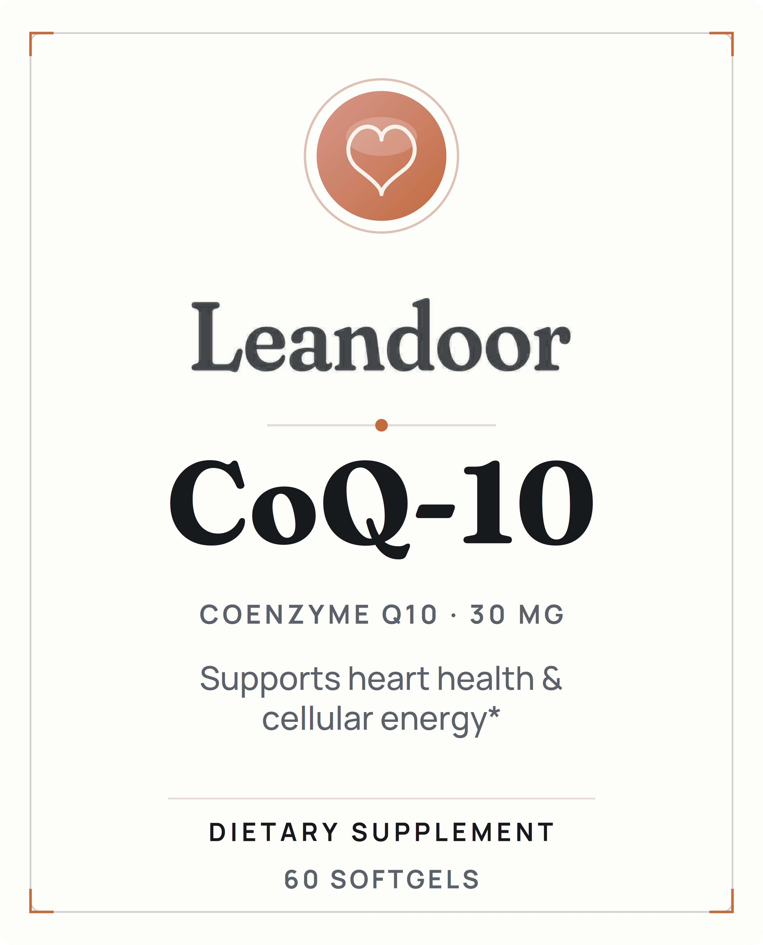 Leandoor CoQ-10 · 60