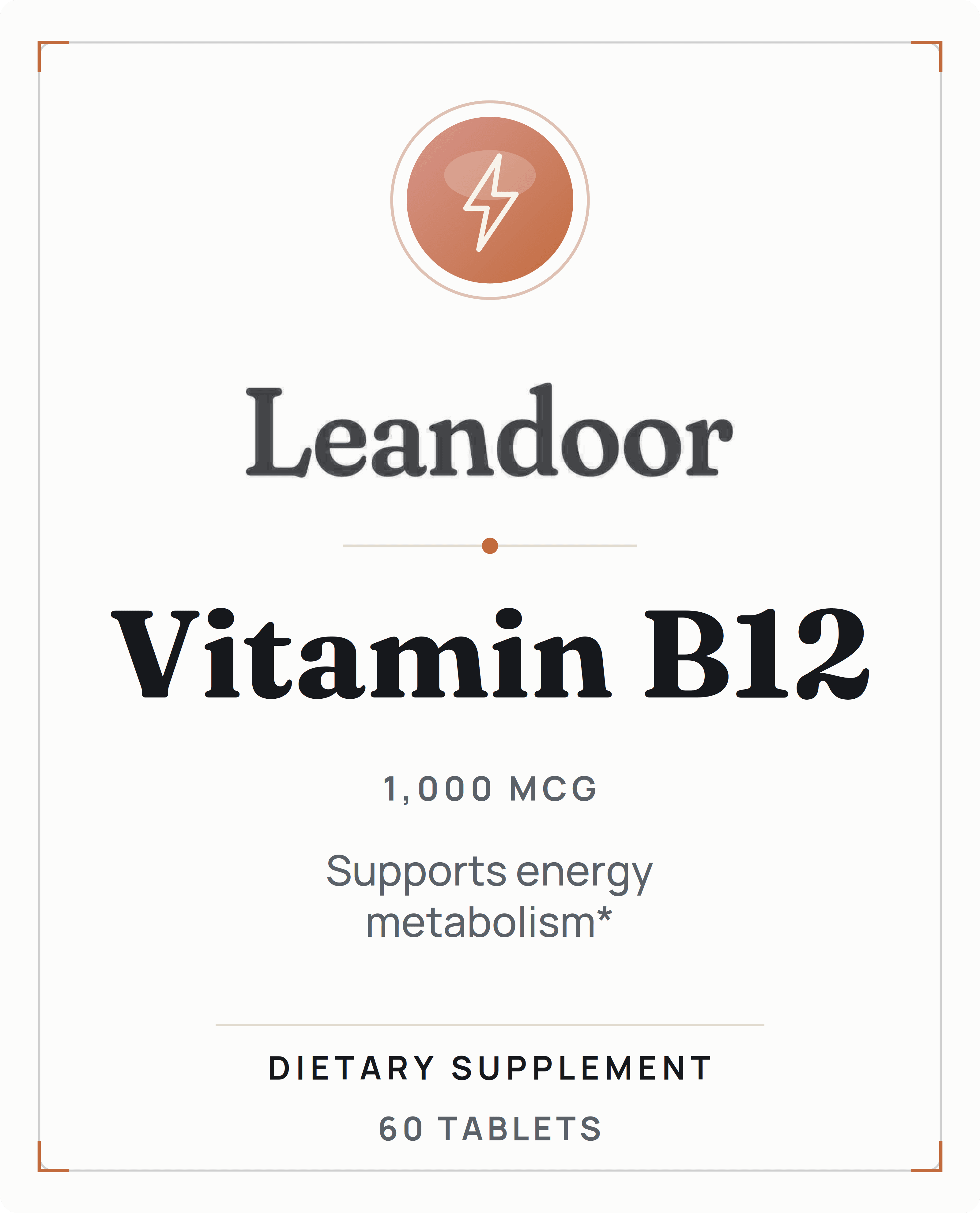 Leandoor Vitamin B12 · 60