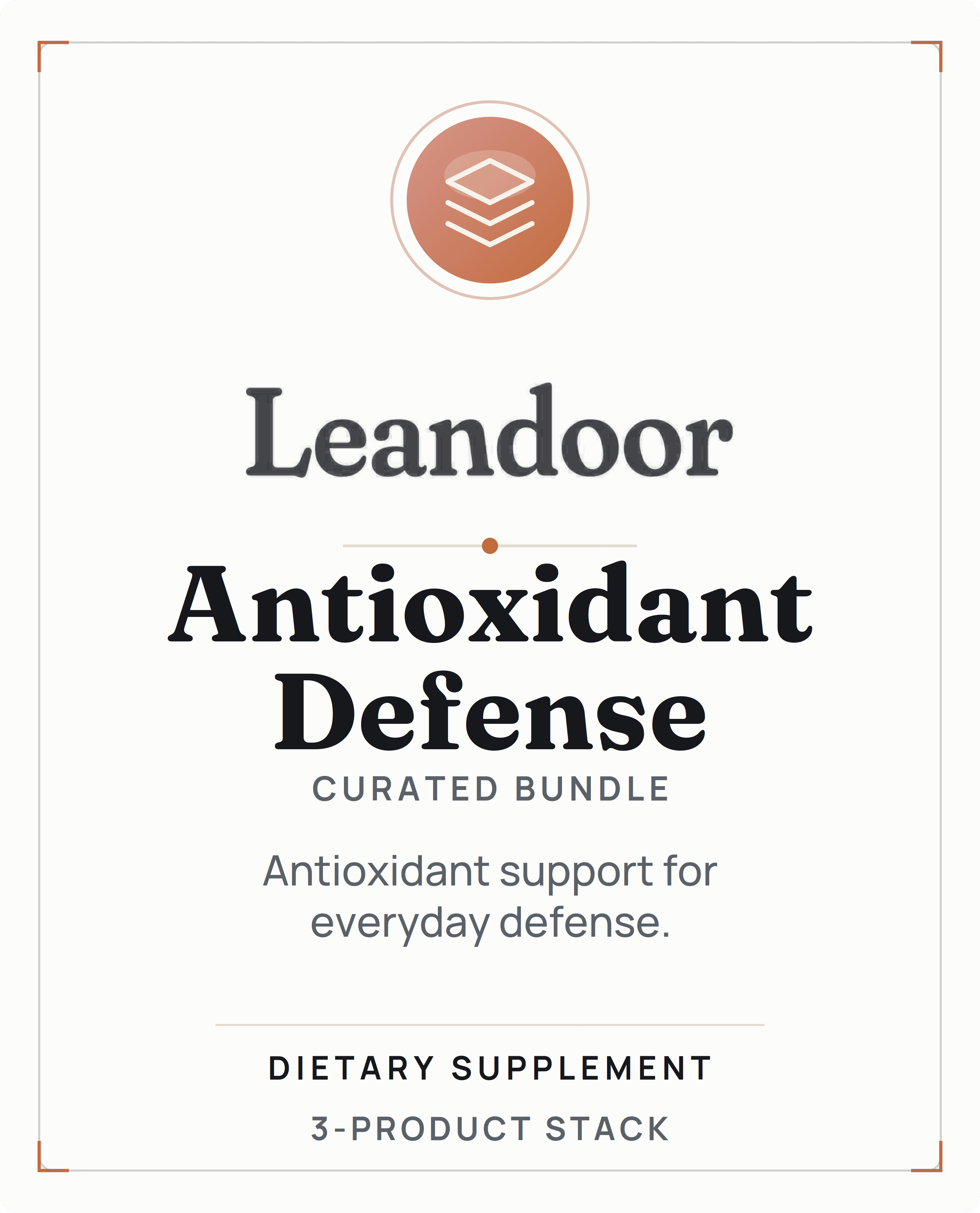 Antioxidant Defense (Vit C + Vit E + Echinacea)
