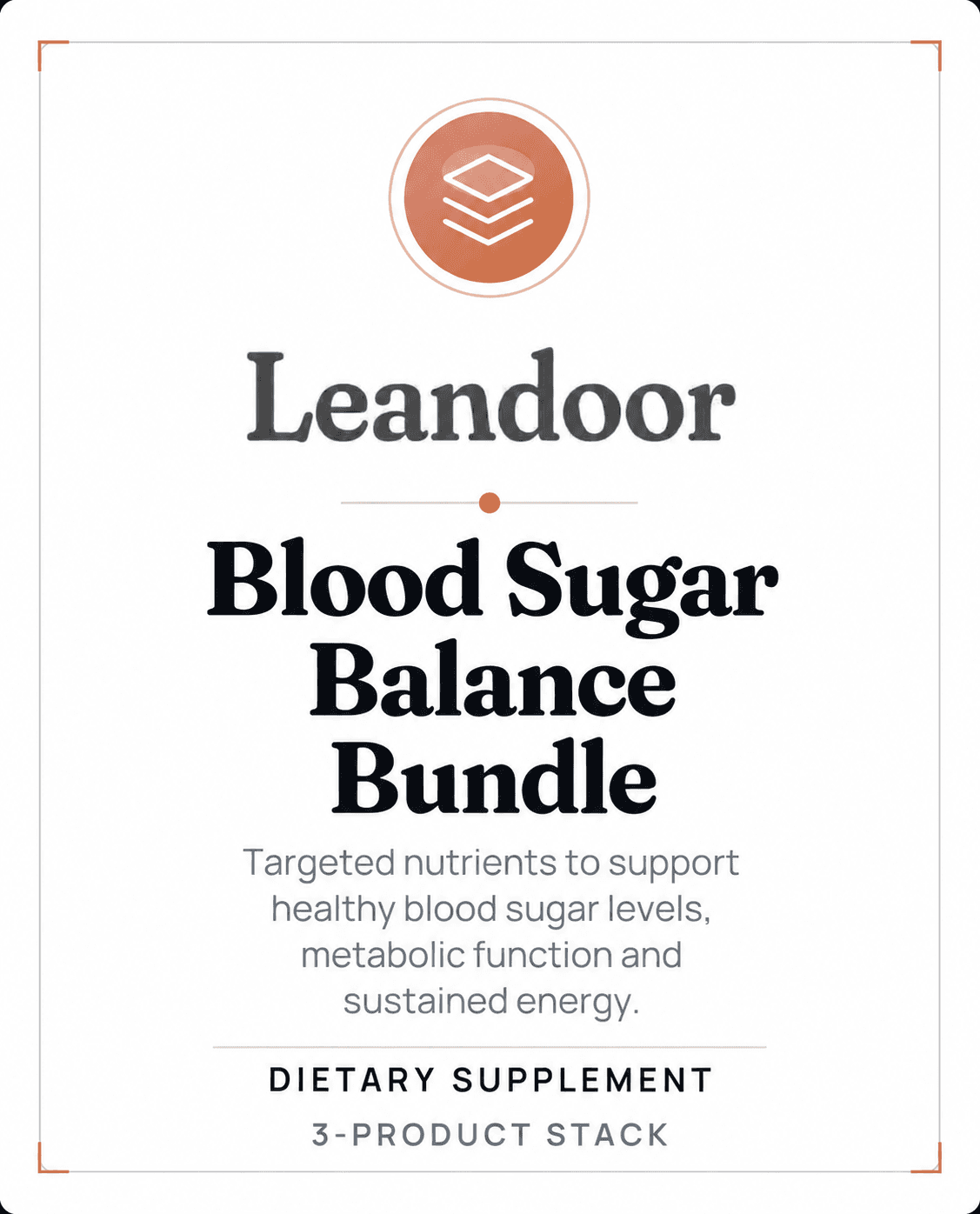 Blood Sugar Balance Bundle